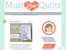 Tablet Screenshot of mustlovequilts.com